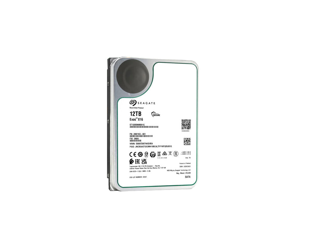 Seagate Exos ST12000NM001G 12TB SAS 7200RPM nearline hard drive