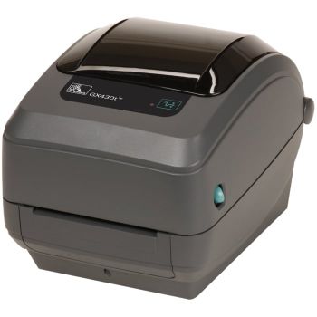 GX43-100410-000 - Zebra GX430t 4-Inch 300dpi Thermal Transfer USB / Serial / Ethernet Desktop Label Printer