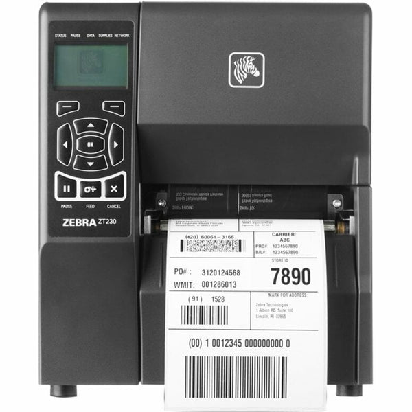ZT23043-T31200FZ - Zebra ZT230 4-Inch 300dpi Thermal Transfer Industrial Label Printer