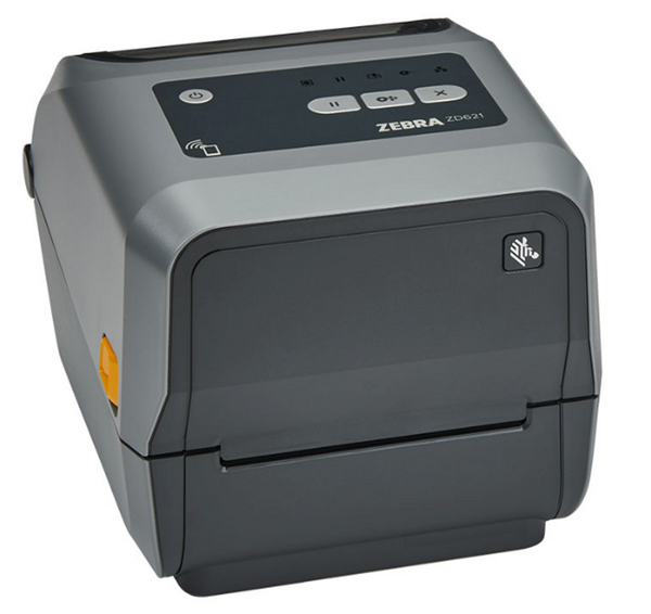 ZD6A043-301F00EZ - Zebra ZD621t 4-Inch 300dpi Thermal Transfer USB / Ethernet / Serial Desktop Label Printer