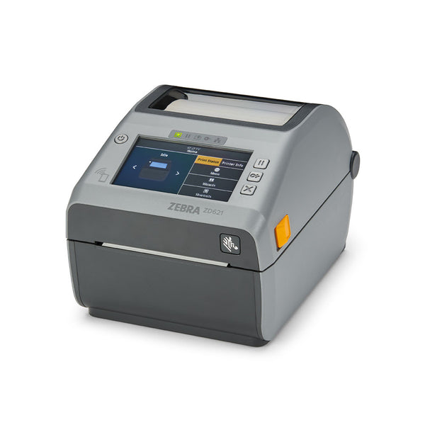 ZD62142-D01L00EZ - Zebra ZD620d 4-Inch 203dpi Direct Thermal USB / Serial / Ethernet / Wi-Fi / Bluetooth Desktop Label Printer