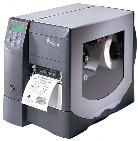 Z4M00-1011-0000 - Zebra Z4M 4-Inch Thermal Transfer / Direct Thermal Industrial Label Printer