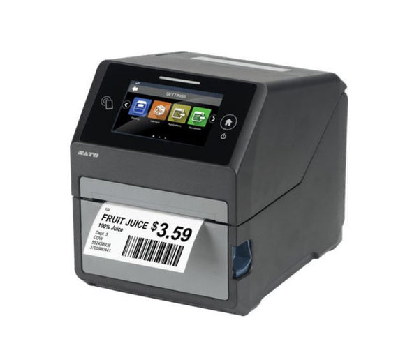 WWCT04041-WAN - SATO CT4-LX 4-Inch 305dpi Thermal Transfer / Direct Thermal USB / Ethernet / Wi-Fi / Bluetooth / NFC Desktop Label Printer