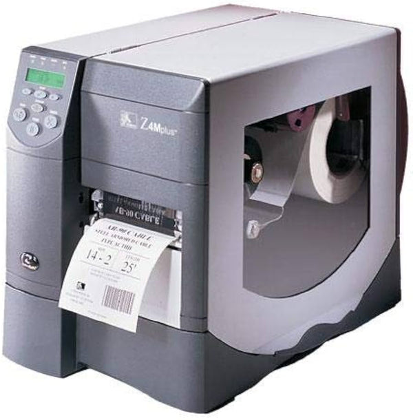 Z4M00-0001-0000 - Zebra Z4M 4-Inch 203dpi Thermal Transfer / Direct Thermal Industrial Label Printer