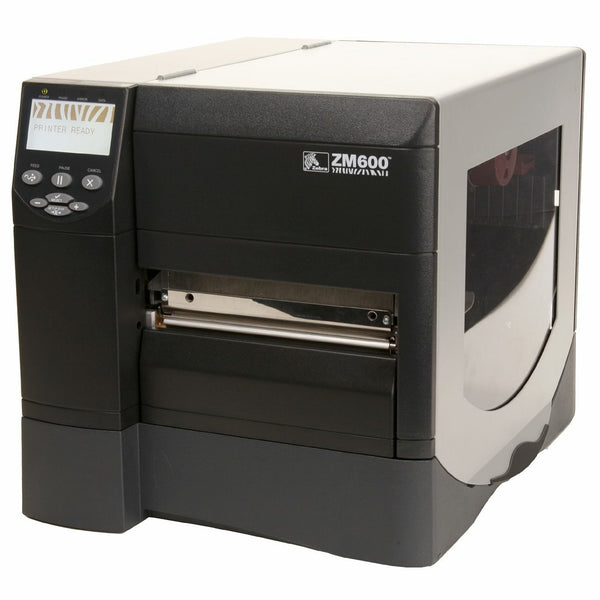 ZM600-2001-0000T - Zebra ZM600 6-Inch 203dpi Thermal Transfer Industrial Label Printer