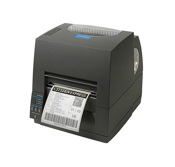 CL-S621II-EPUBK - Citizen CL-S621II 4-Inch 203dpi Thermal Transfer / Direct Thermal USB/Ethernet Desktop Label Printer
