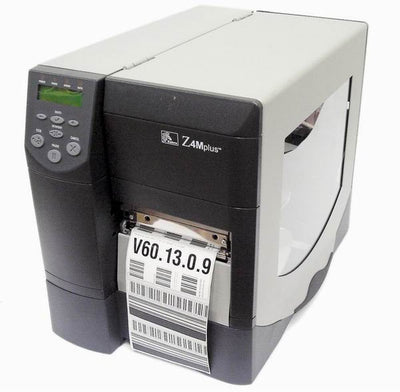 Z4M00-3001-0030 - Zebra Z4Mplus 4-Inch 300dpi Thermal Transfer / Direct Thermal Industrial Label Printer