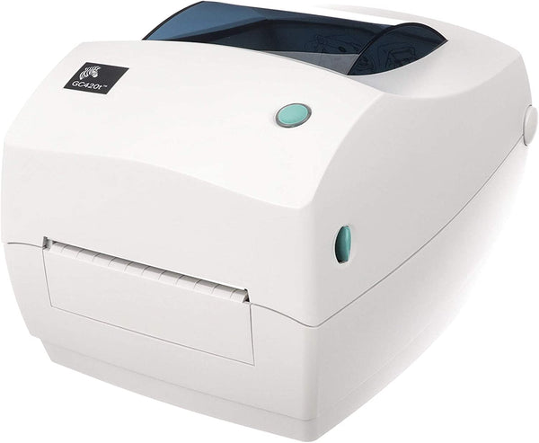 GC420-100510-000 - Zebra GC420t 4-Inch 203dpi Thermal Transfer USB / Serial / Parallel Desktop Label Printer