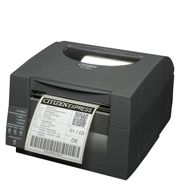 CL-S521IINNUBK - Citizen CL-S521II 4-Inch 203dpi Direct Thermal Desktop Label Printer