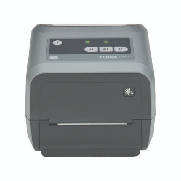 ZD4A042-301M00EZ - Zebra ZD421t 4-Inch 203dpi Thermal Transfer USB Desktop Label Printer