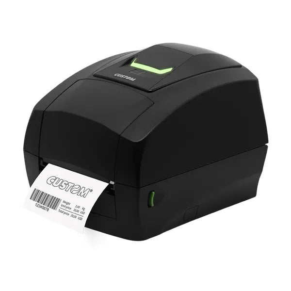 911MK010100233 - Custom D4 4.09-Inch 203dpi Thermal Transfer / Direct Thermal USB Desktop Label Printer