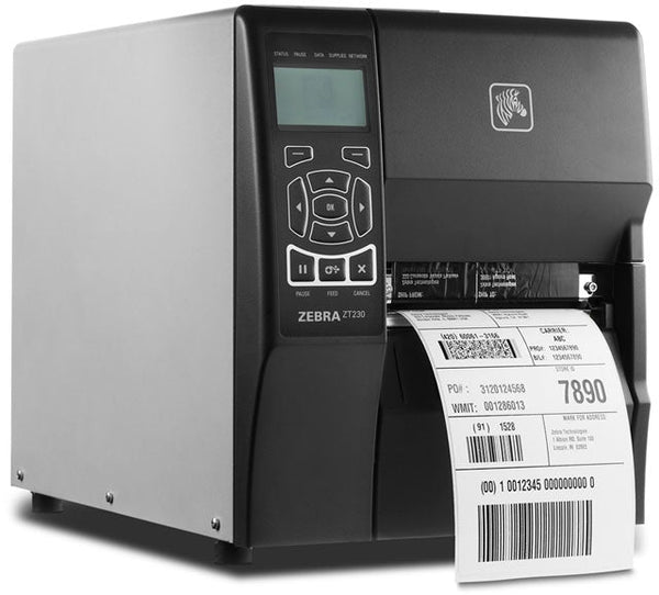 ZT23042-D01100FZ - Zebra ZT230 4-Inch 203dpi Direct Thermal Industrial Label Printer