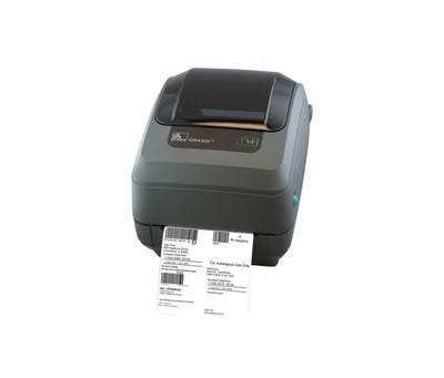 GX43-102420-000 - Zebra GX430t 4-Inch 300dpi Thermal Transfer USB / Serial / Ethernet Desktop Label Printer