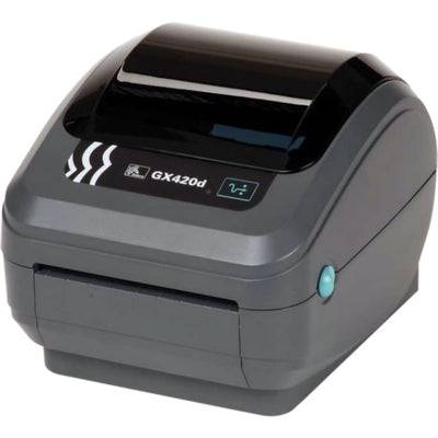 GX42-202412-000 - Zebra GX420d 4-Inch 203dpi Direct Thermal USB / Serial / Ethernet Desktop Label Printer