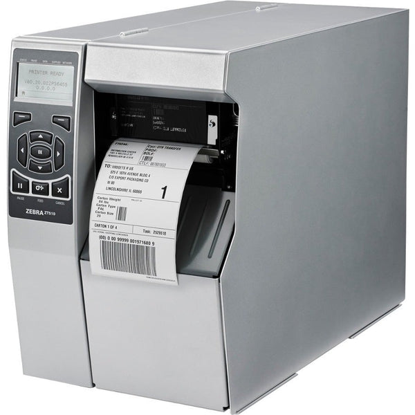 ZT51043-T210000Z - Zebra ZT510 4-Inch 300dpi Thermal Transfer Industrial Label Printer
