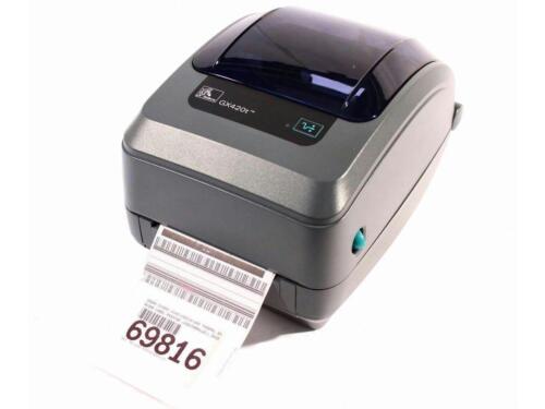GX42-100410-000 - Zebra GX420t 4-Inch 203dpi Thermal Transfer USB / Serial / Ethernet Desktop Label Printer