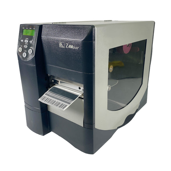Z4M00-3001-0020 - Zebra Z4Mplus 4-Inch 300dpi Thermal Transfer / Direct Thermal Industrial Label Printer