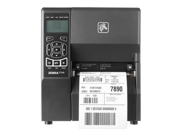 ZT23042-T0E200FZ - Zebra ZT230 4-Inch 203dpi Thermal Transfer Industrial Label Printer