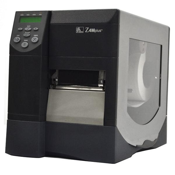 Z4M00-0001-4000 - Zebra Z4M 4-Inch 203dpi Thermal Transfer / Direct Thermal Industrial Label Printer