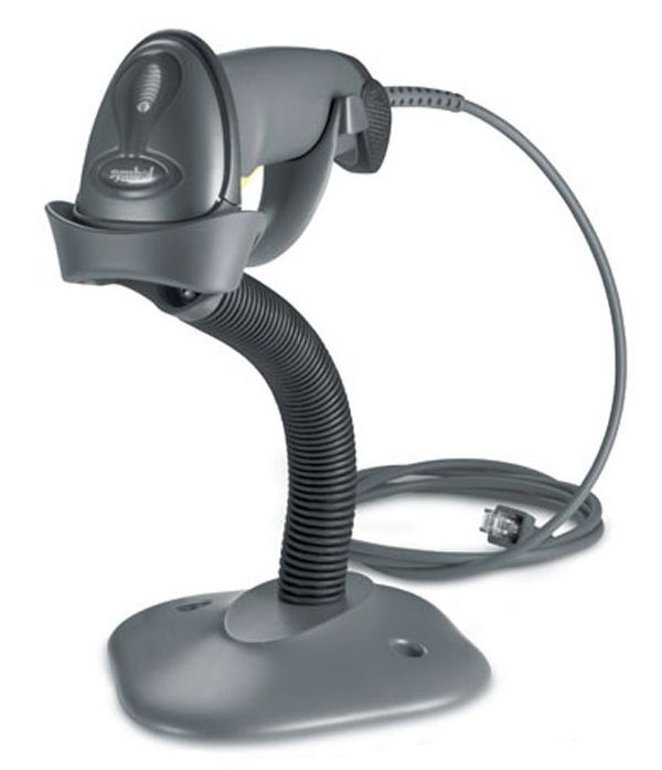 LI2208-SR7U2100SGW - Zebra LI2208 1D Handheld Corded USB Barcode Scanner