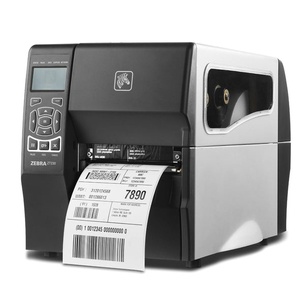 ZT23042-D0P200FZ - Zebra ZT230 4-Inch 203dpi Direct Thermal Industrial Label Printer