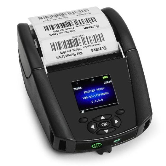 ZQ62-AUWA0B0-00 - Zebra ZQ620 3-Inch Wi-Fi/Bluetooth Mobile Thermal Label Printer
