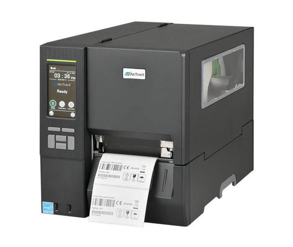 IP-2A-0304B1959-600REWIND - AirTrack IP-2A 4-Inch 600dpi Thermal Transfer Industrial Label Printer