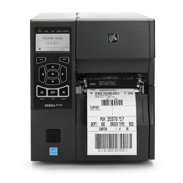 ZT41042-D310052Z - Zebra ZT410 4-Inch 203dpi Direct Thermal Industrial Label Printer