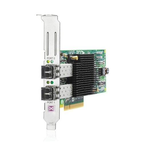 489193-001 – HP StorageWorks 82E 8GB PCI-Express Dual-Port Fibre Channel (Short Wave) Host Bus Adapter