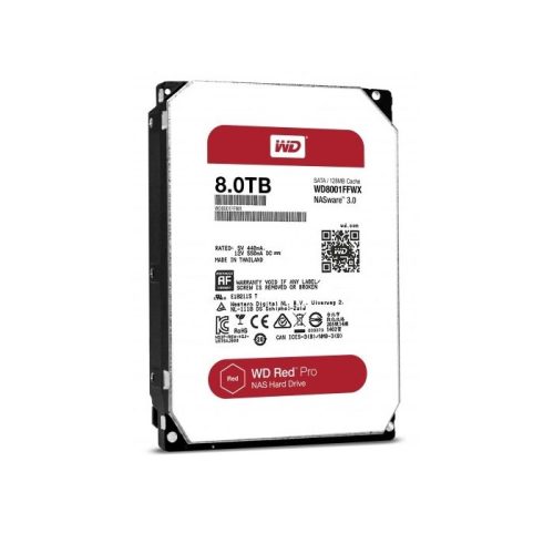 WD8001FFWX – Western Digital Red Pro NAS 8TB SATA 6Gb/s 7200RPM 128MB Cache 3.5-inch Internal Hard Drive