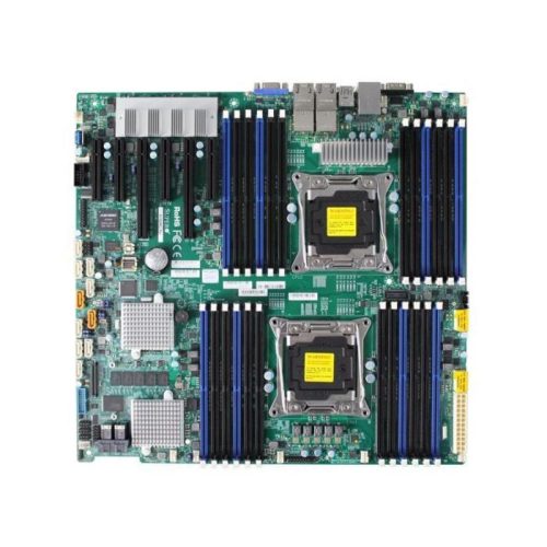 X10DRi-T4+ – Supermicro Xeon E5-2600 Series Dual Socket LGA 2011 DDR4 SATA PCI-Express Supported E.E ATX Server Motherboard