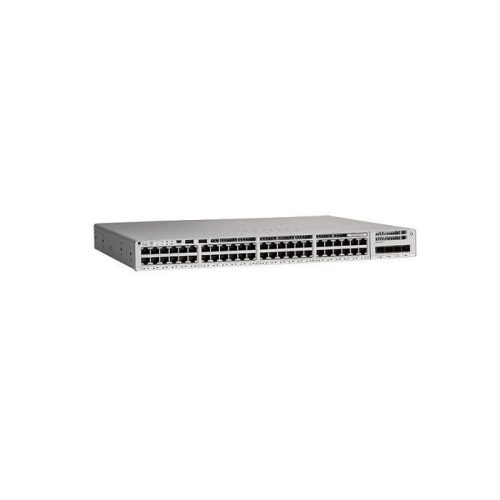 C9200L-48P-4G-E – Cisco Catalyst 9200 24-Ports Gigabit 10/100/1000 PoE+ 4-Ports Gigabit SFP Uplink Manageable Layer 3 Supported Rack-mountable Network Switch