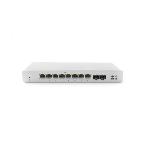MS120-8FP-HW – Cisco Meraki MS120-8 Series 20GbE 8-Ports RJ-45 and 1GbE Dual Port SFP Network Switch
