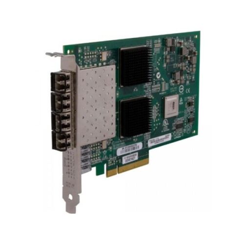 QLE2564 – QLogic 8Gbps 8GBase-T Quad Ports LC Ethernet Fibre Channel PCI Express 2.0 x8 Host Bus Network Adapter