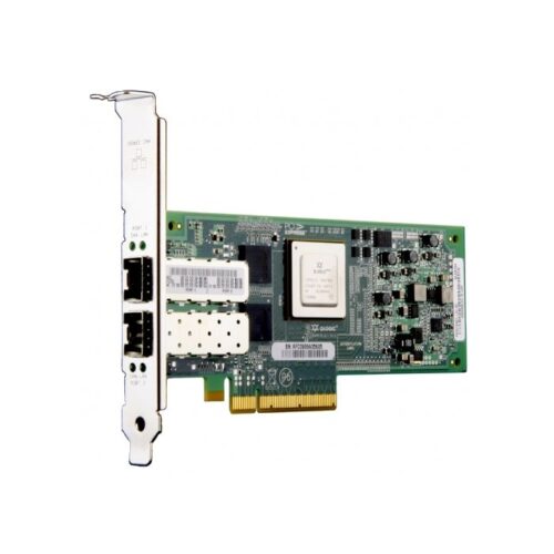 QLE8152 – QLogic 10GB Dual Port PCI Express COPPER CNA Host Bus Adapter with Standard Bracket Card