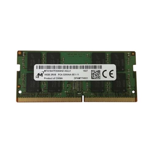 MTA16ATF2G64HZ-3G2 – Micron 16GB 3200MHz DDR4 PC4-25600 Non-ECC CL22 260-Pin SODIMM 1.2V Dual Rank Memory Module