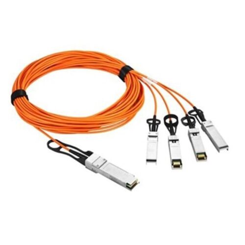 QSFP-4X10G-AOC10M – Cisco 10M 40GBASE QSFP to 4x SFP+ Active Optical Breakout Cable