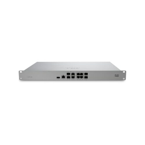 MX95-HW – Cisco MX95 6-Ports 2.5GBASE-T Ethernet 1U Rack-mountable Network Security Firewall Appliance with 4-Ports SFP+