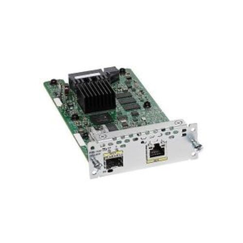 NIM-1GE-CU-SFP – Cisco 1-Port 1GbE RJ-45 1-Port 1GbE SFP WAN Network Interface Module