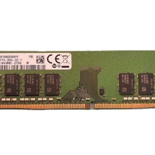 M391A1K43BB2-CTDQ – Samsung 8GB PC4-21300 DDR4-2666MHz ECC Unbuffered CL19 288-Pin DIMM 1.2V Single Rank Memory Module