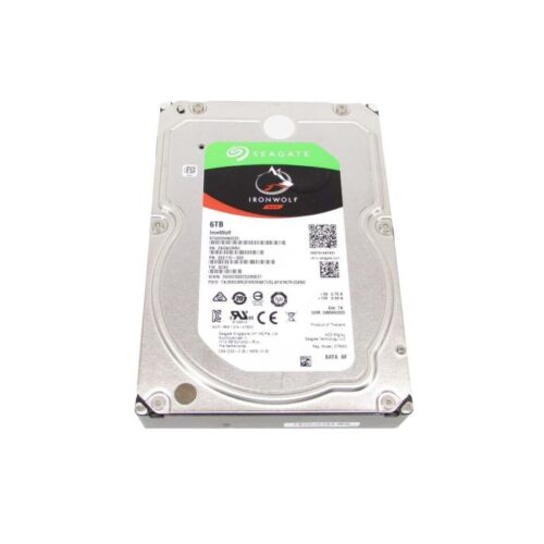 ST6000VN0033 – Seagate IronWolf 6TB SATA 6Gb/s 7200RPM 256MB Cache (512e) 3.5-inch Internal Hard Drive