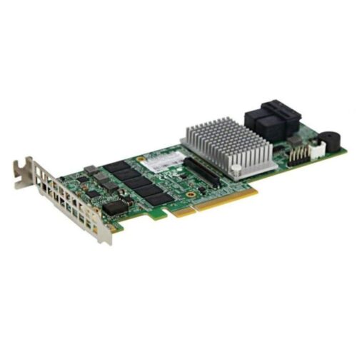 AOC-S3108L-H8IR – Supermicro 3108 8-Ports SAS 12Gb/s PCI-Express Low Profile 0/1/5/6/10/50 RAID Controller